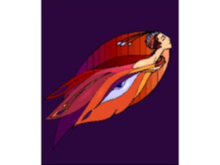 Sticker Custom Preview Image #056919 Fantasy Medieval Images Peacock Woman1