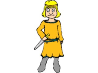 Sticker Custom Preview Image #056921 Fantasy Medieval Images Peasant01