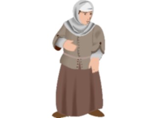 Sticker Custom Preview Image #056922 Fantasy Medieval Images Peasant02