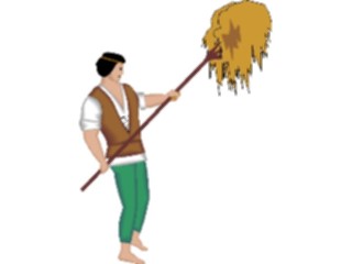 Sticker Custom Preview Image #056923 Fantasy Medieval Images Peasant03