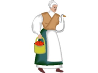Sticker Custom Preview Image #056925 Fantasy Medieval Images Peasant05
