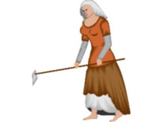 Sticker Custom Preview Image #056926 Fantasy Medieval Images Peasant06