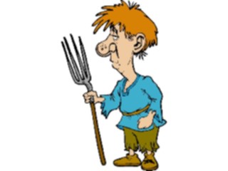 Sticker Custom Preview Image #056931 Fantasy Medieval Images Peasant11