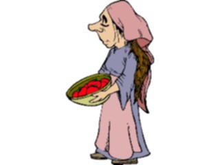Sticker Custom Preview Image #056934 Fantasy Medieval Images Peasant14