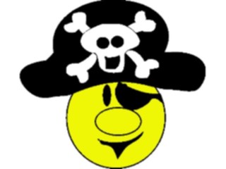 Sticker Custom Preview Image #056997 Fantasy Medieval Images Pirate Face