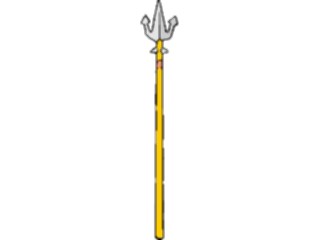 Sticker Custom Preview Image #057003 Fantasy Medieval Images Pitchfork03