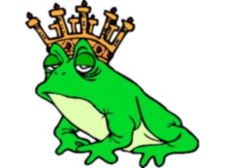 Sticker Custom Preview Image #057018 Fantasy Medieval Images Prince Frog