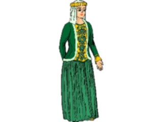 Sticker Custom Preview Image #057059 Fantasy Medieval Images Queen09