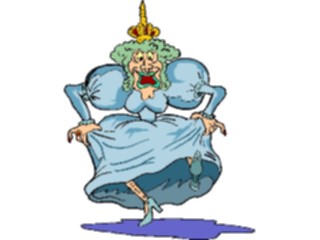 Sticker Custom Preview Image #057072 Fantasy Medieval Images Queen Running