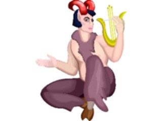 Sticker Custom Preview Image #057116 Fantasy Medieval Images Satyr6