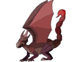 Sticker Custom Preview Image #057118 Fantasy Medieval Images Scorpion Dragon