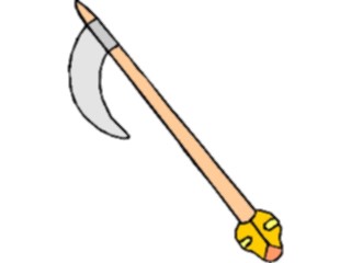 Sticker Custom Preview Image #057130 Fantasy Medieval Images Scythe10