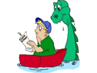 Sticker Custom Preview Image #057149 Fantasy Medieval Images Serpent Loch Ness