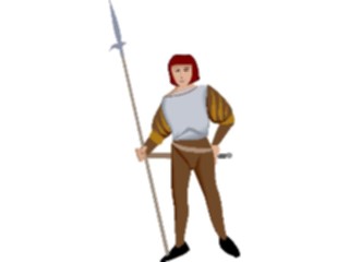 Sticker Custom Preview Image #057182 Fantasy Medieval Images Soldier09