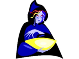 Sticker Custom Preview Image #057221 Fantasy Medieval Images Sorceress05