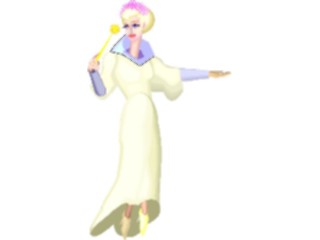 Sticker Custom Preview Image #057225 Fantasy Medieval Images Sorceress09