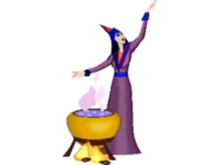 Sticker Custom Preview Image #057226 Fantasy Medieval Images Sorceress10