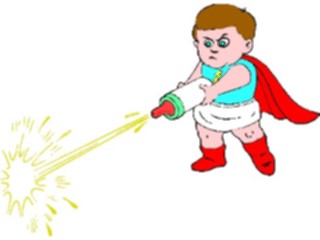 Sticker Custom Preview Image #057290 Fantasy Medieval Images Super Hero Kid1