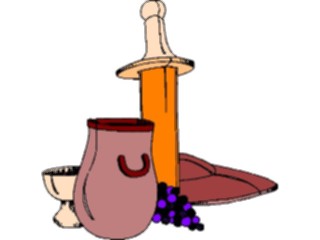 Sticker Custom Preview Image #057299 Fantasy Medieval Images Sword Grapes