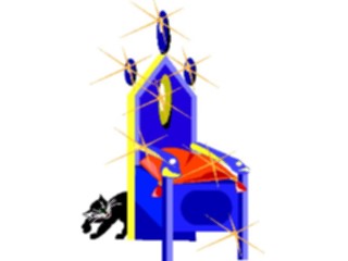 Sticker Custom Preview Image #057311 Fantasy Medieval Images Throne1