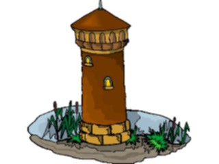 Sticker Custom Preview Image #057322 Fantasy Medieval Images Towerin Swamp