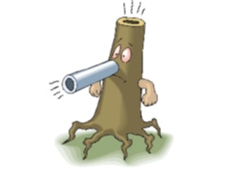 Sticker Custom Preview Image #057325 Fantasy Medieval Images Treewith Nose Gun