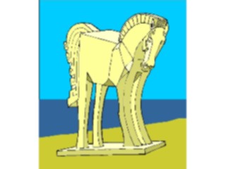 Sticker Custom Preview Image #057328 Fantasy Medieval Images Trojan Horse
