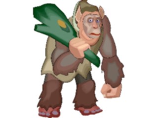 Sticker Custom Preview Image #057371 Fantasy Medieval Images Trollwith Club