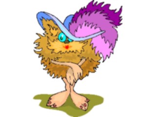 Sticker Custom Preview Image #057373 Fantasy Medieval Images Trollwith Hat2