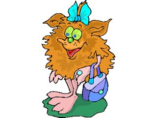 Sticker Custom Preview Image #057378 Fantasy Medieval Images Trollwith Purse