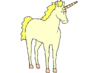 Sticker Custom Preview Image #057399 Fantasy Medieval Images Unicorn09