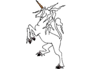 Sticker Custom Preview Image #057407 Fantasy Medieval Images Unicorn17