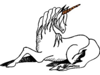 Sticker Custom Preview Image #057409 Fantasy Medieval Images Unicorn19