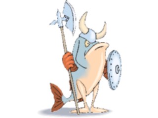Sticker Custom Preview Image #057451 Fantasy Medieval Images Viking Fish