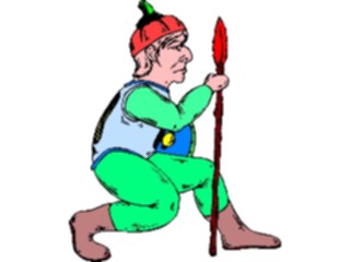 Sticker Custom Preview Image #057460 Fantasy Medieval Images Warrior4