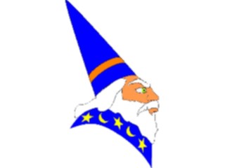 Sticker Custom Preview Image #057500 Fantasy Medieval Images Wizard01
