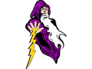 Sticker Custom Preview Image #057546 Fantasy Medieval Images Wizard Casting Spell5