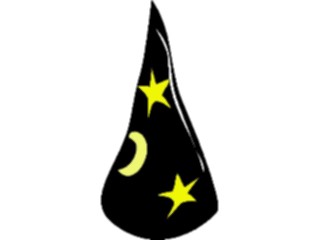 Sticker Custom Preview Image #057568 Fantasy Medieval Images Wizards Hat2