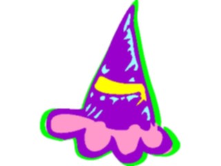 Sticker Custom Preview Image #057569 Fantasy Medieval Images Wizards Hat3