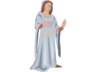 Sticker Custom Preview Image #057582 Fantasy Medieval Images Woman08