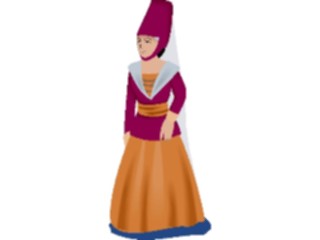 Sticker Custom Preview Image #057585 Fantasy Medieval Images Woman11