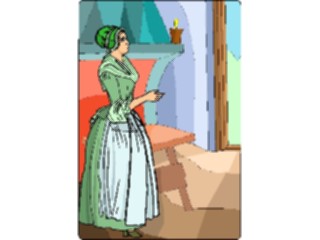 Sticker Custom Preview Image #057589 Fantasy Medieval Images Woman15