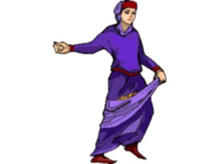 Sticker Custom Preview Image #057592 Fantasy Medieval Images Woman Dancing