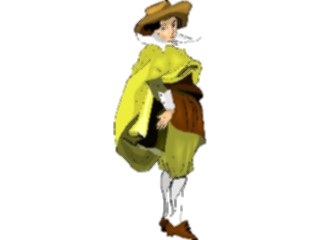 Sticker Custom Preview Image #057594 Fantasy Medieval Images Womanin Mans Clothing