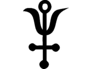 Sticker Custom Preview Image #057629 Fantasy Medieval Symbols Alchemy Antimony