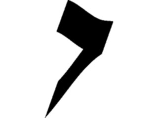 Sticker Custom Preview Image #058089 Fantasy Medieval Tolkein Scripts Tengwanda Gothic U