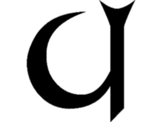 Sticker Custom Preview Image #058113 Fantasy Medieval Tolkein Scripts Tengwanda Namarie Anna