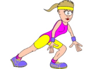 Sticker Custom Preview Image #058174 Fitness Cartoons General Aerobics03