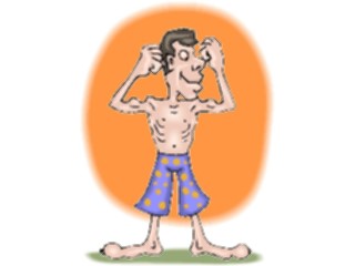 Sticker Custom Preview Image #058218 Fitness Cartoons General Body Builder17