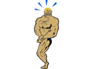 Sticker Custom Preview Image #058222 Fitness Cartoons General Body Builder22